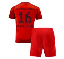 Bayern Munich Joao Palhinha #16 Koszulka Podstawowa dzieci 2024-25 Krótki Rękaw (+ krótkie spodenki)